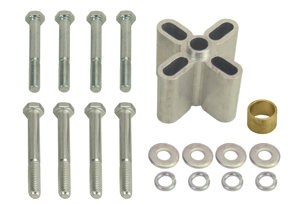 Derale 1-1/2" Aluminum Belt Fan Spacer 31515 - Main Product View