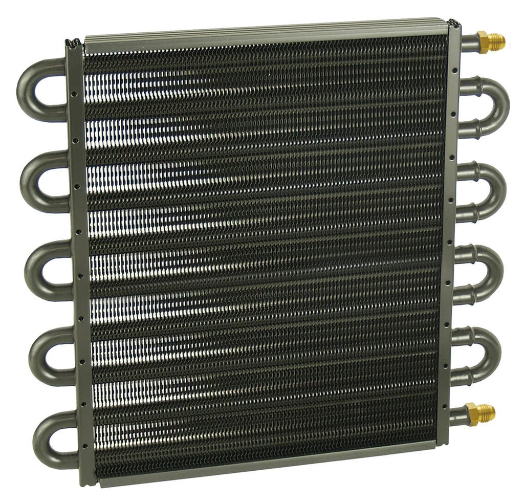 Derale 10 Pass 13" Series 7000 Copper/Aluminum Transmission Cooler, -6AN - Main Product View
