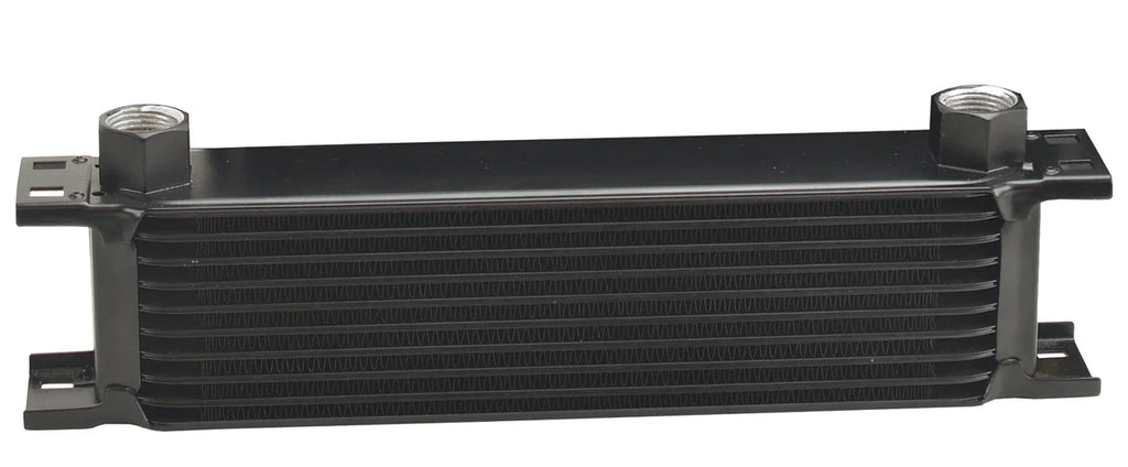 Derale 10 Row Series 10000 Stack Plate Cooler, -10AN O-ring Female - Main Product View