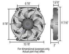 Load image into Gallery viewer, Derale 10" Tornado Electric Puller Fan, Premium Mounting Kit - Detail View