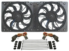 Load image into Gallery viewer, Derale 10in Dual High Output RAD Fans Puller 16812