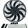 Load image into Gallery viewer, Derale 12" High Output Curved Blade Electric Puller Fan 16112