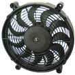 Load image into Gallery viewer, Derale 12" High Output Single RAD Pusher/Puller Fan with Premium Mount Kit - Side View