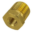 Load image into Gallery viewer, Derale 1/2" NPT Male x 1/8" NPT Female Reducer Bushing, Each