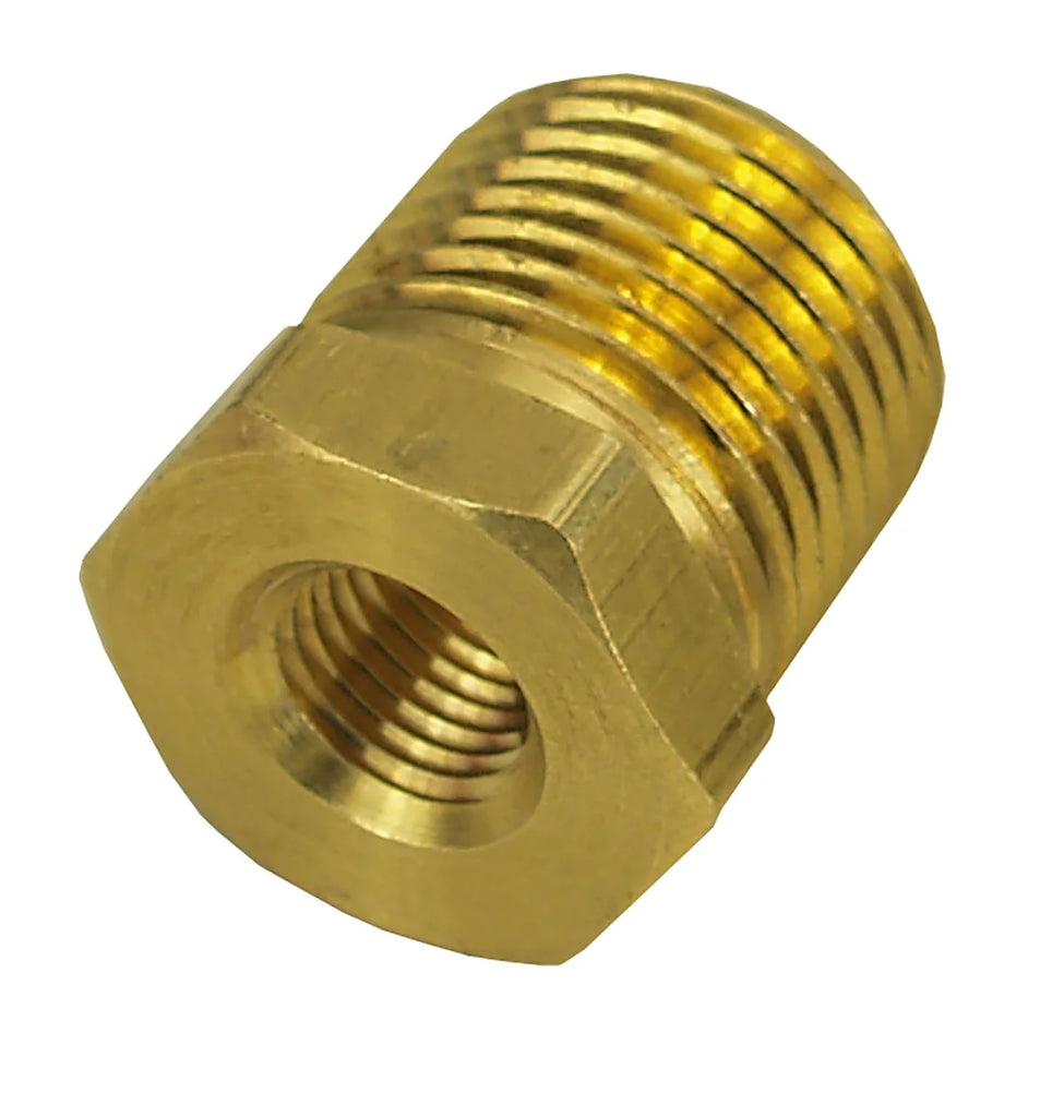 Derale 1/2" NPT Male x 1/8" NPT Female Reducer Bushing, Each