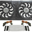 Load image into Gallery viewer, Derale 12in Dual High Output RAD Fans Puller 16934