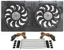 Load image into Gallery viewer, Derale 12in Dual High Output RAD Fans Puller 16934
