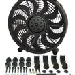 Load image into Gallery viewer, Derale 14" High Output Single RAD Pusher/Puller Fan with Premium Mount Kit 16214 - Main Product View
