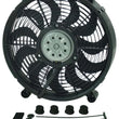 Load image into Gallery viewer, Derale 14" High Output Single RAD Pusher/Puller Fan with Standard Mount Kit 18214 fits 1960-2015 Acura / Audi / BMW and more