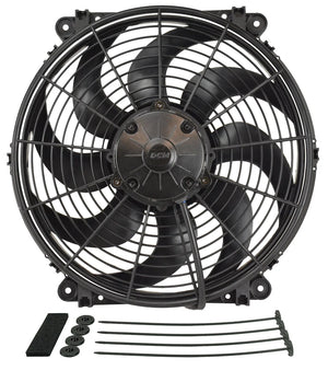 Derale 14" Tornado Electric Puller Fan, Standard Mounting Kit 16624 - Main Product View