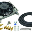 Load image into Gallery viewer, Derale 15 Row Atomic Cool Plate &amp; Fin Remote Transmission Cooler Kit, -6AN 13950 fits 1960-2018 Chevrolet / Dodge / Ford a...