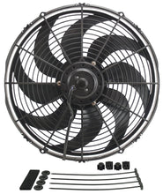 Load image into Gallery viewer, Derale 16" Dyno-Cool Curved Blade Electric Fan - Main Product View