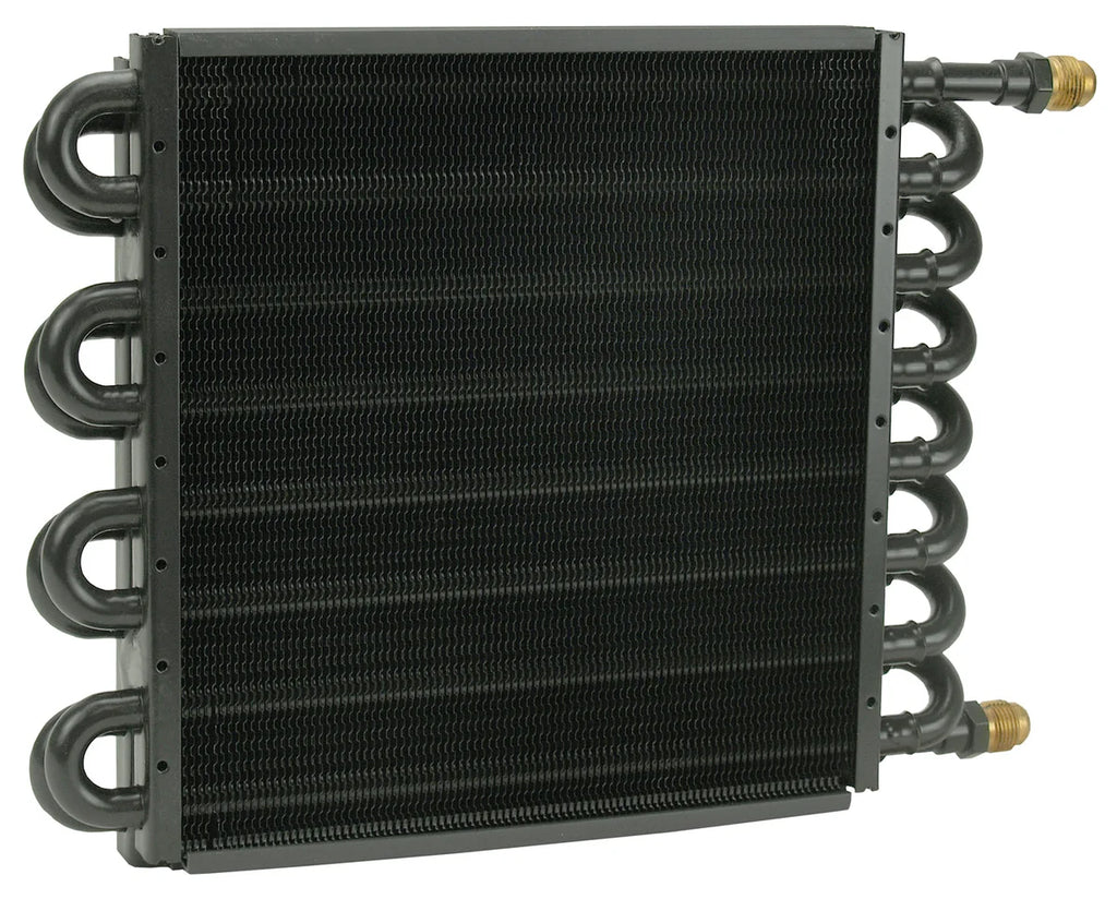 Derale 16 Pass 16" Tube & Fin Electra-Cool Replacement Cooler, -8AN 15300 - Side View