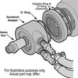 Load image into Gallery viewer, Derale 16 Pass Electra-Cool Remote Engine Oil Cooler Kit, -8AN Inlets - Back View