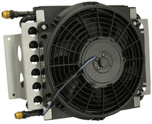 Load image into Gallery viewer, Derale 16 Pass Electra-Cool Remote Transmission Cooler Kit, -8AN Inlets 15900 - Side View