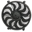 Load image into Gallery viewer, Derale 17" High Output Single RAD Pusher/Puller Fan with Standard Mount Kit - Main Product View