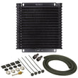Load image into Gallery viewer, Derale 17 Row Series 9000 Plate &amp; Fin Transmission Cooler Kit, 1/2" NPT 13614 - Main Product View