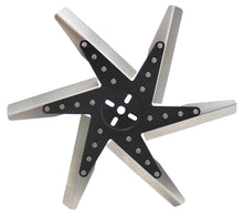 Load image into Gallery viewer, Derale 18" High Performance Stainless Steel Reverse Rotation Flex Fan, Black Hub - Main Product View