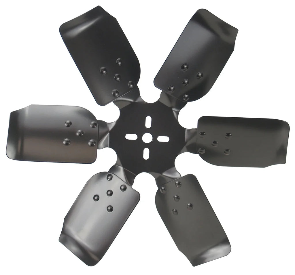 Derale 18" Reverse Rotation Rigid Race Fan, Steel Blade - Main Product View