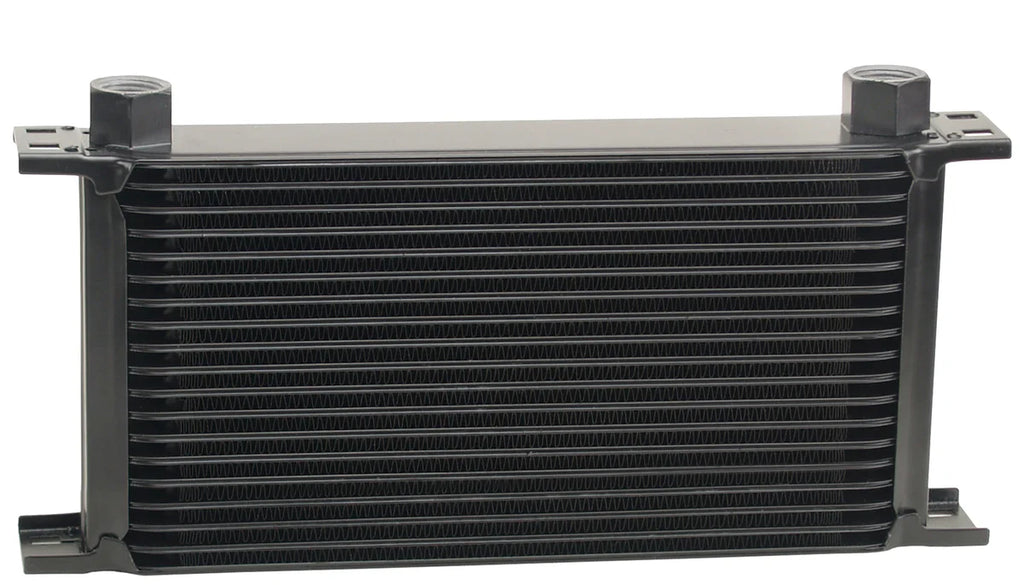 Derale 19 Row Series 10000 Stack Plate Fluid Cooler, -10AN O-ring Female - Main Product View