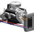 Load image into Gallery viewer, Derale 19 Row Series 10000 Stack Plate Transmission Cooler Kit, -6AN 13403 - Detail View