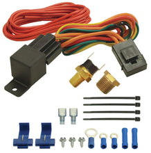 Load image into Gallery viewer, Derale 190F Fan Switch Thermostat Relay Kit 1/8in &amp; 3/8 16721