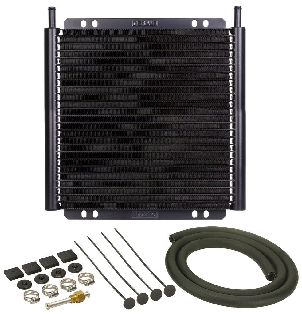 Derale 24 Row Series 8000 Plate & Fin Transmission Cooler Kit, 11/32" 13504 - Main Product View