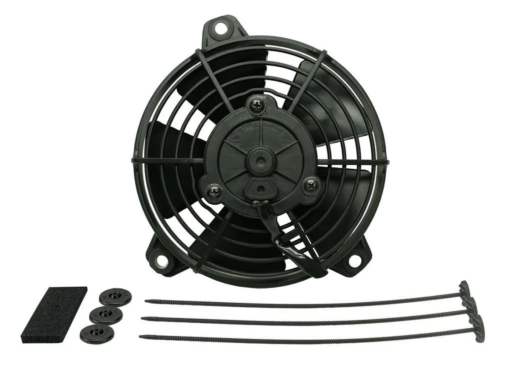 Derale 5" High Output Paddle Blade Electric Puller Fan - Main Product View