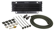 Load image into Gallery viewer, Derale 5 Row Series 9000 Plate &amp; Fin Transmission Cooler Kit, 1/2" NPT - Main Product View