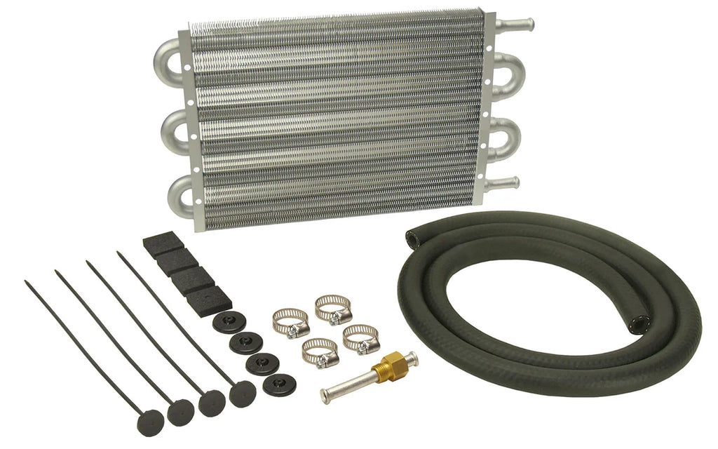 Derale 6 Pass 13" Dyno-Cool Series 6000 Aluminum Transmission Cooler - Main Product View