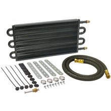Load image into Gallery viewer, Derale 6 Pass 18" Series 7000 Copper/Aluminum Tube&amp;Fin Transmission Cooler Kit, -6AN - Main Product View