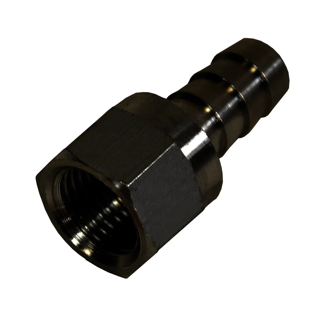 Derale -6AN Female Swivel x 3/8" Barb Fitting, Each
