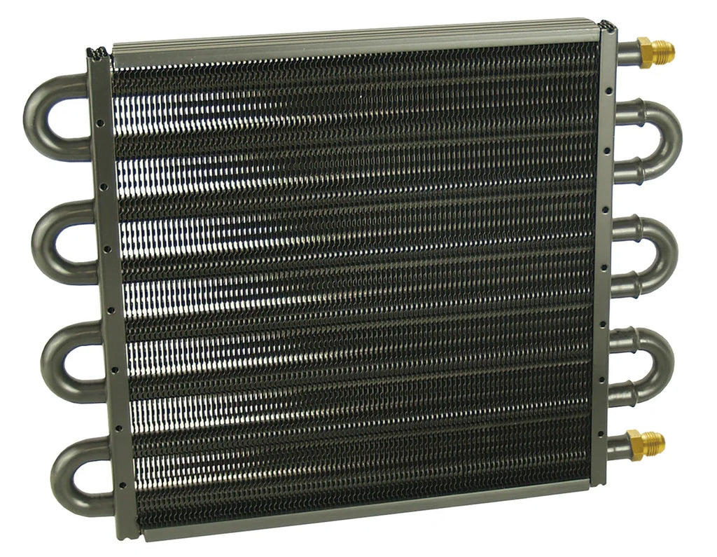 Derale 8 Pass 13" Series 7000 Copper/Aluminum Transmission Cooler, -6AN - Main Product View