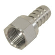 Load image into Gallery viewer, Derale -8AN Female Swivel x 1/2" Barb Fitting, Each 98202