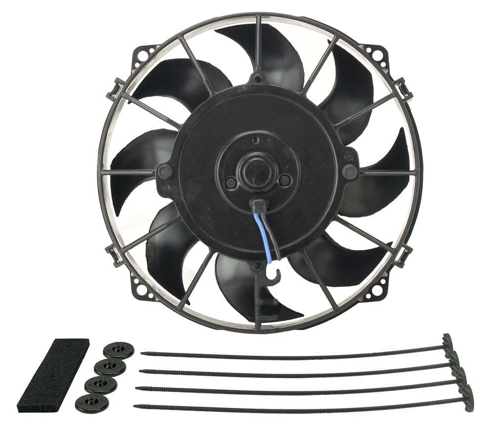Derale 8in Tornado Electric Fan w/Standard Mounting Kit 16618