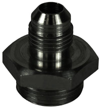 Load image into Gallery viewer, Derale Aluminum Cooler/Adapter Fitting -6AN x 5/8"-18 O-ring, Bright Anodized