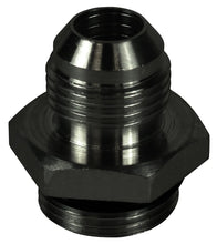 Load image into Gallery viewer, Derale Aluminum Cooler/Adapter Fitting -8AN x 5/8"-18 O-ring, Bright Anodized