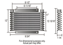 Load image into Gallery viewer, Derale Automatic Transmission Oil Cooler Kit 13615 - Side View