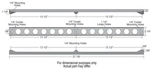 Load image into Gallery viewer, Derale Dual Stacked Plate Brushed Aluminum Brackets With Mounting Hardware - Additional View 5