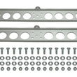 Load image into Gallery viewer, Derale Dual Stacked Plate Brushed Aluminum Brackets With Mounting Hardware - Side View