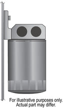 Load image into Gallery viewer, Derale Engine Oil Filter Remote Mounting Kit - Side View