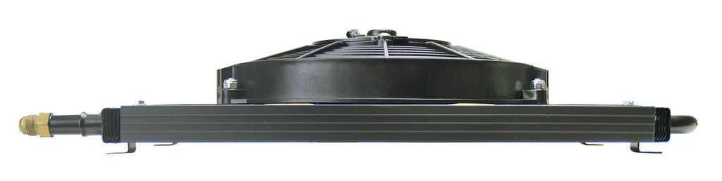 Derale Engine Oil and Automatic Transmission Oil Cooler - Side View