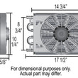 Load image into Gallery viewer, Derale Engine Oil and Automatic Transmission Oil Cooler - Detail View