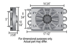 Load image into Gallery viewer, Derale Engine Oil and Automatic Transmission Oil Cooler - Detail View