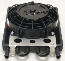 Load image into Gallery viewer, Derale Engine Oil and Automatic Transmission Oil Cooler - Side View