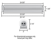 Load image into Gallery viewer, Derale Engine Oil and Automatic Transmission Oil Cooler - Side View