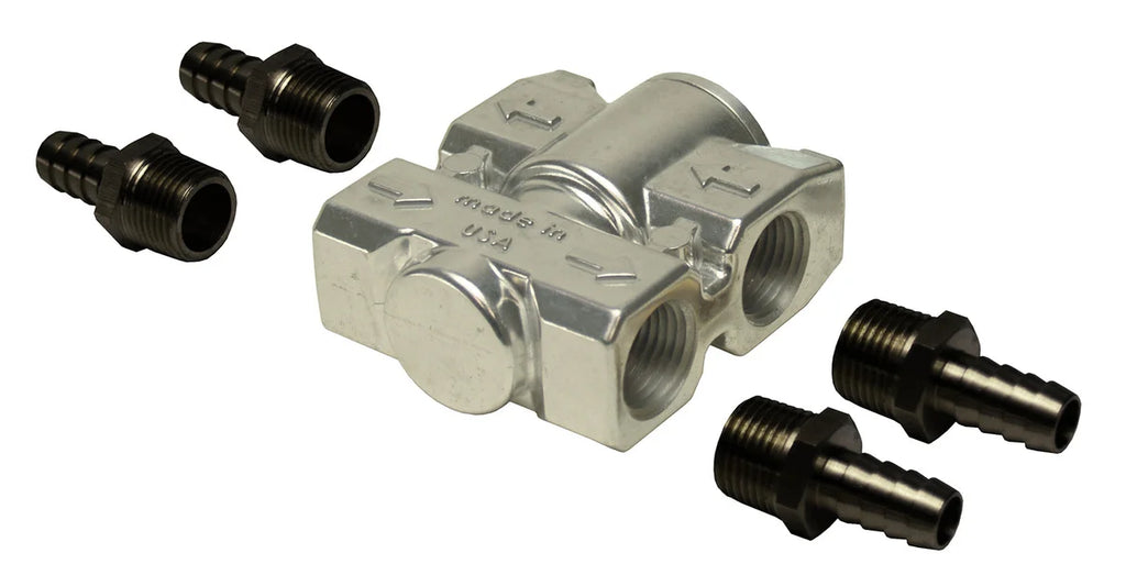 Derale Fluid Control Thermostat Kit, 1/2" NPT - Main Product View