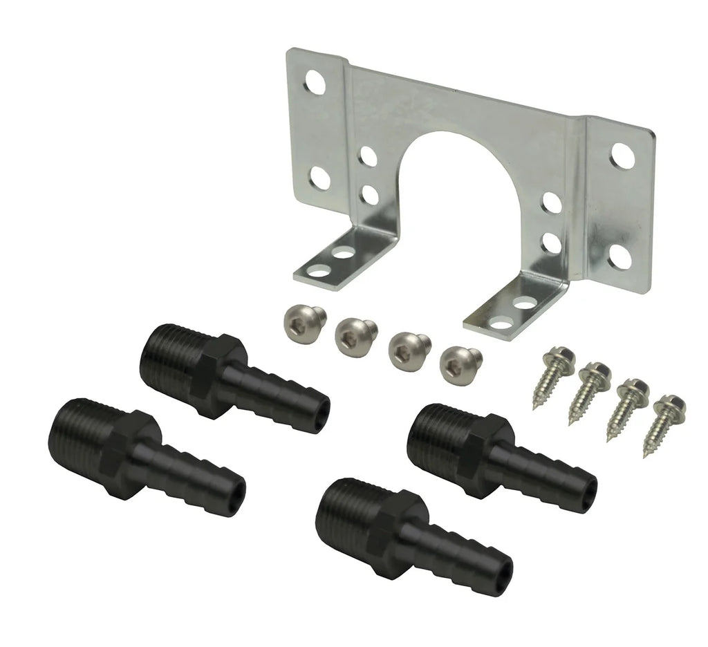 Derale Fluid Control Thermostat Mount Kit, 3/8", Fits Part Number 13011 & 25011