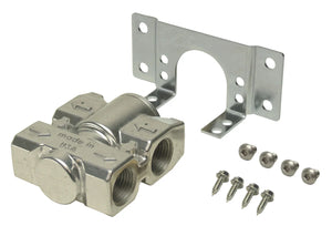 Derale Fluid Control Thermostat with Mount Brackets, 1/2" NPT - Main Product View