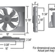 Load image into Gallery viewer, Derale High Output Single 12" Electric RAD Fan/Aluminum Shroud Kit - Side View